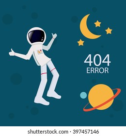 404 error connection over color background