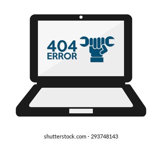 404 error design, vector illustration eps10 graphic 