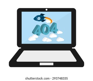 404 error design, vector illustration eps10 graphic 