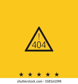 404 error icon.