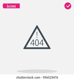 404 error icon.