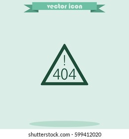 404 error icon.