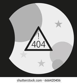 404 error icon.