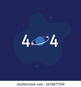 404 error icon and logo ui design