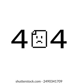 404 error icon. page not found