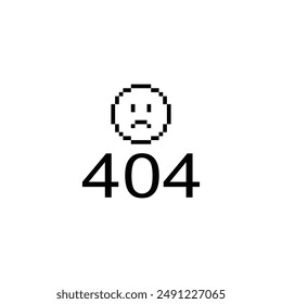 404 error icon. page not found