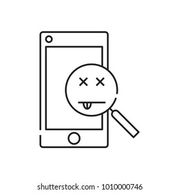 404 error icon, vector illustration