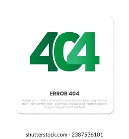 404 error internet notification user interface template