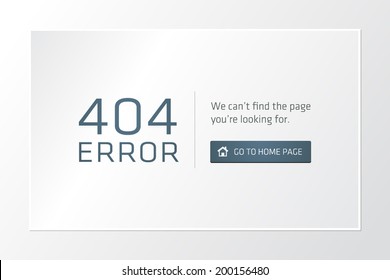 404 Error Page