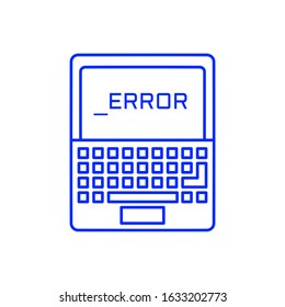 404 error and page error concept. Flat style illustration. 