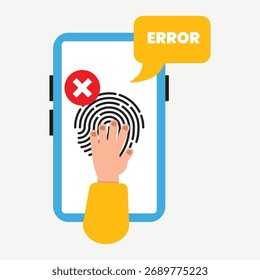 404 Ilustración de página de error: Sitio web no encontrado y concepto de error de carga