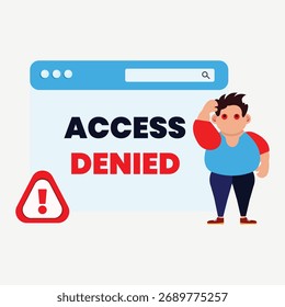 Ilustração de Página de Erro 404 - Site Não Encontrado e Carregando Conceito de Erro