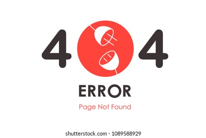 404  error page not found vector plug graphic background