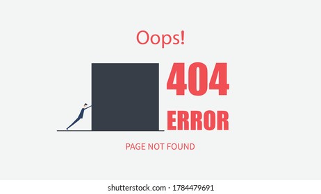 404 error page not found, lost, sorry, network, erro concept, vector illustration design