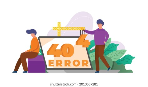 404 error page not found System updates, uploading, operation, computing, installation programs. system maintenance. For landing page, web page. Website maintenance error, Webpage under construction.