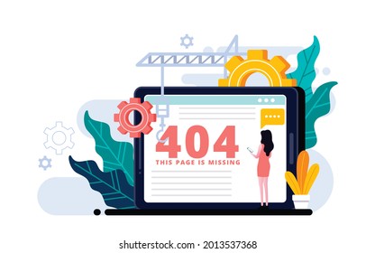 404 error page not found System updates, uploading, operation, computing, installation programs. system maintenance. For landing page, web page. Website maintenance error, Webpage under construction.