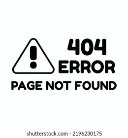 404 error page not found design template vector image
