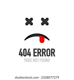 404 error and page not found banner. Cable, socket and plug. System error, broken page. Disconnected from wireless. For website. Vector illustration.