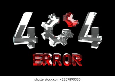 404 error page not found System updates, uploading, operation, computing,installation programs. system maintenance 3d render vector