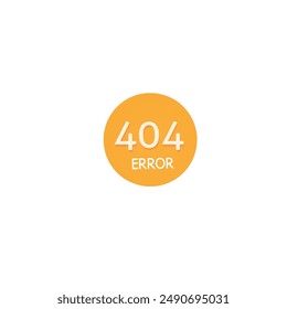 404 error. Page not found glyph art. Isolated on white background.not found, no result image concept illustration flat design vector. modern graphic element for landing page, empty state ui
