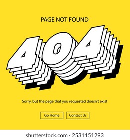 404 error page not found web site template