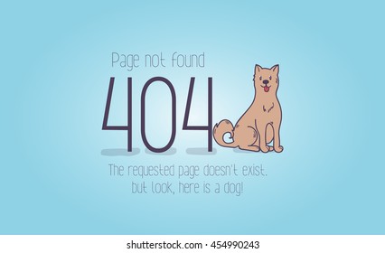 404 error page not found cartoon design