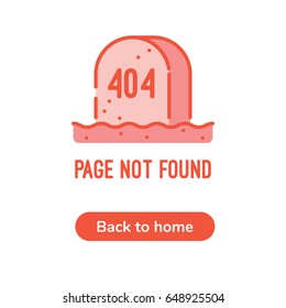 404 error page not found