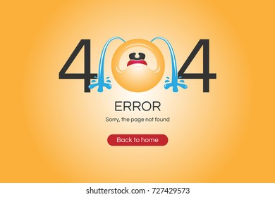404 error page not found