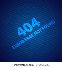 404 Error page not found. Vector illustration .