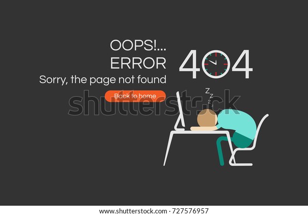404 error page not found\
