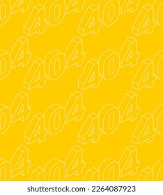 404 error pattern seamless. there is no such page on internet background. Stub for the site. 404 Not Found texture