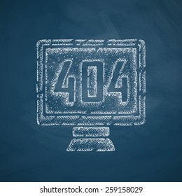 404 error program error icon