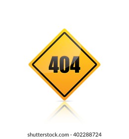 404 Error Sign