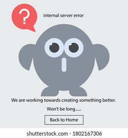 404 error vector flat color icon 