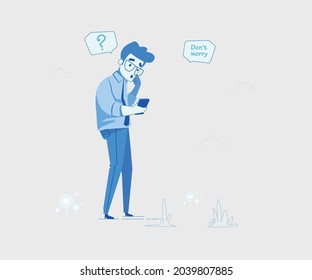 404 illustration for web and mobile application.