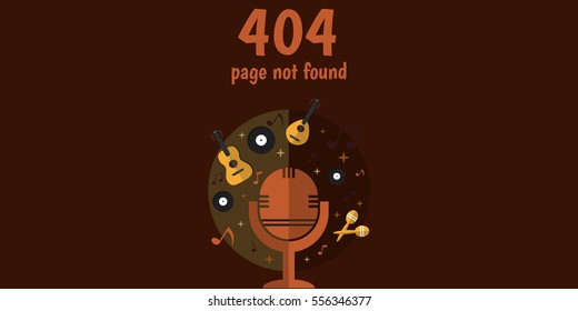 404 music page