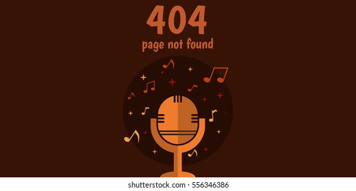 404 music page