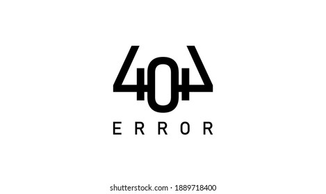 404 not found error icon oops page not found vector