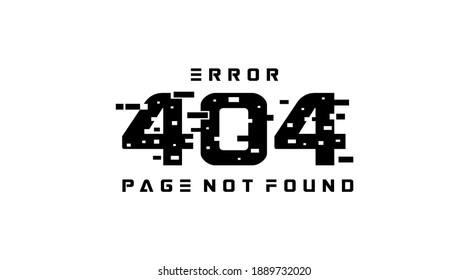 404 not found error icon oops page not found vector