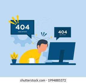 404 page not found error concept