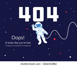 404 page on website to notify user they are  getting lost or they click wrong button