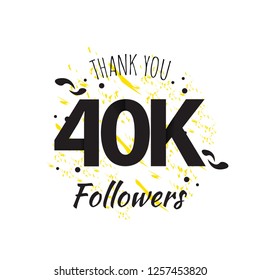 40K Thank You Followers