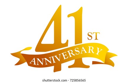 41 Ribbon Anniversary 