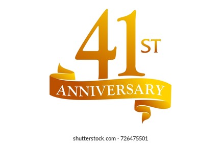 41 Ribbon Anniversary 