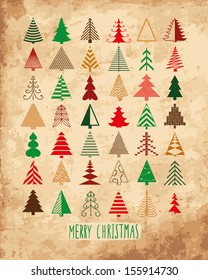 42 Christmas trees