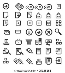 42 Icons Detailed Symbols