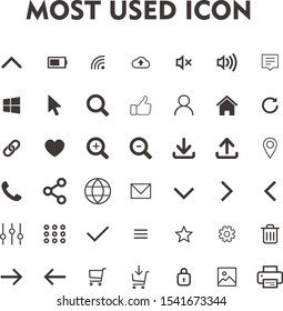 42 Most Used Icon Packs