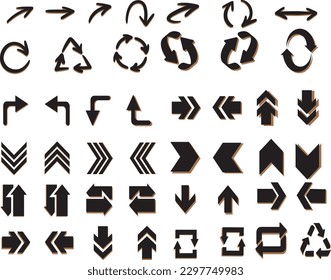 42  spacial Arrow Symbols and Icons