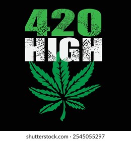 420 ALTA T shirt Design vetor File.