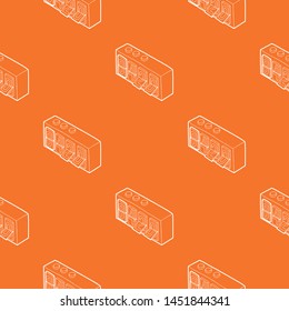 420 on analog flip clock pattern vector orange for any web design best